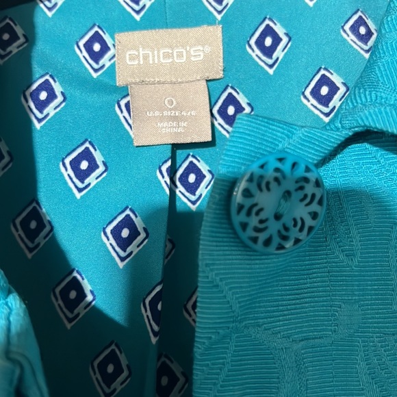 Gorgeous Chico’s Tapestry Coat size 0 - Picture 3 of 8